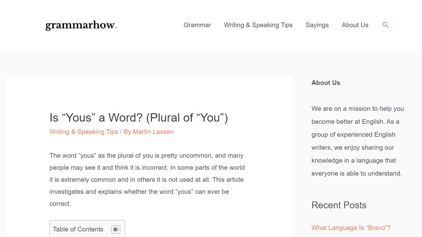 Is "Yous" a Word? (Plural of "You") - Grammarhow