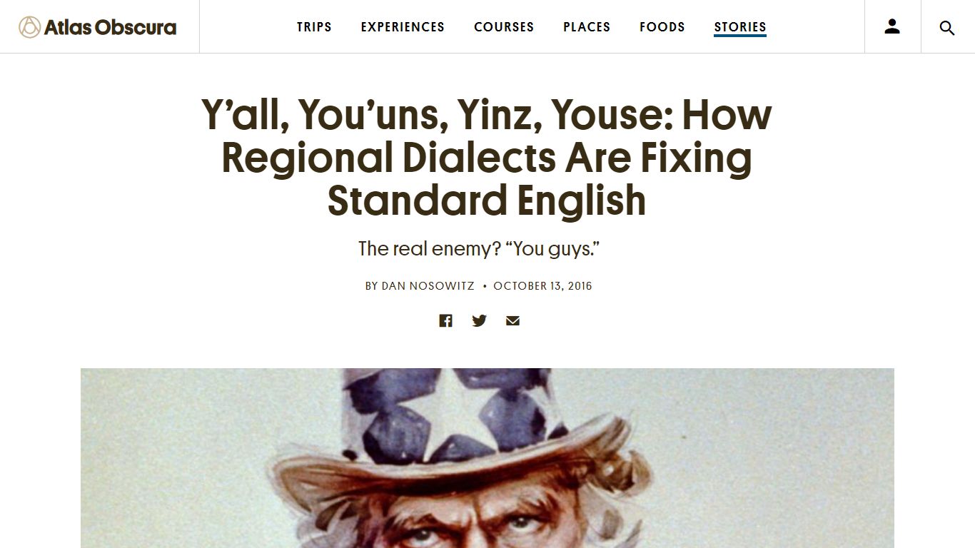 Y’all, You’uns, Yinz, Youse: How Regional Dialects Are Fixing Standard ...